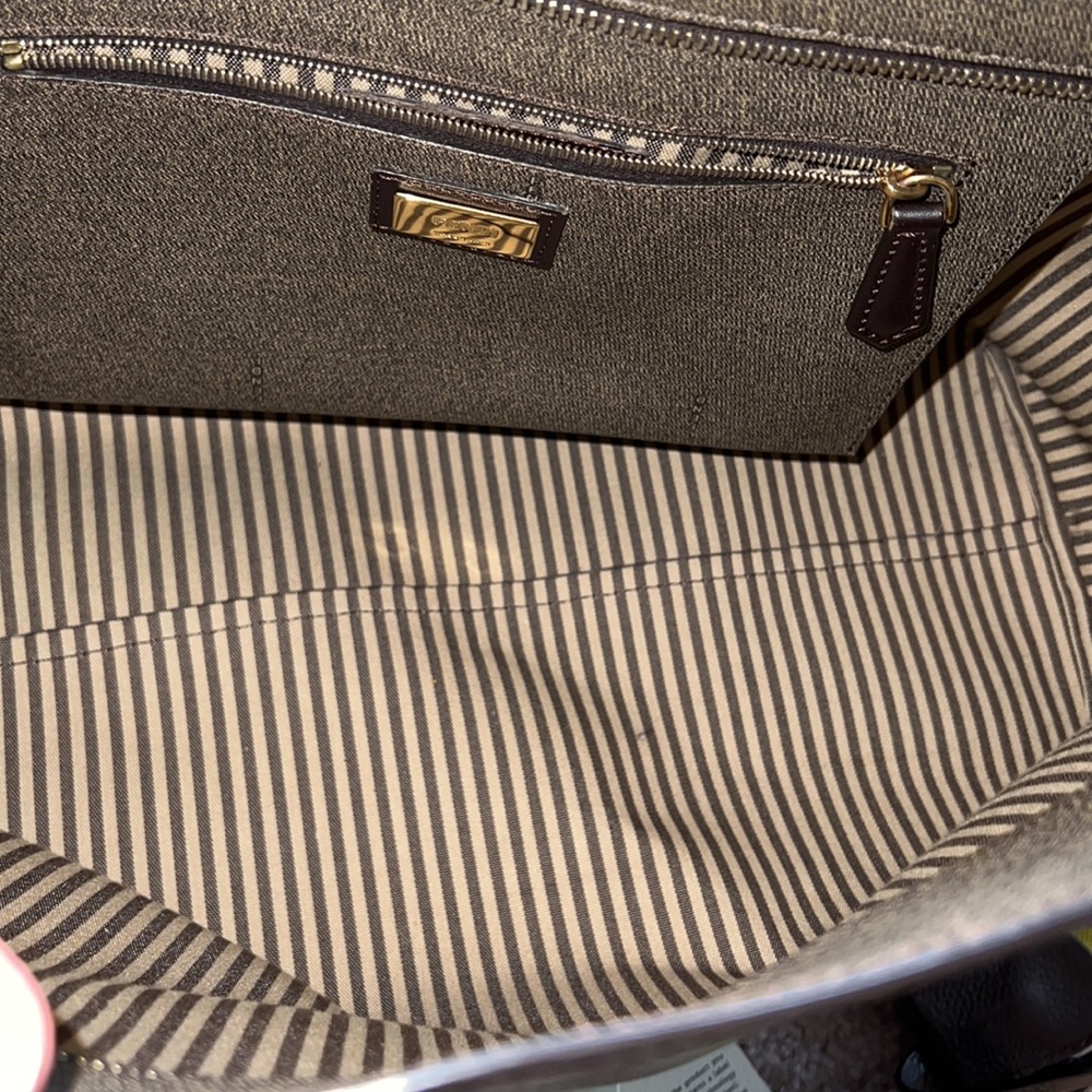 Large Fendi zucca Roll Tote - Picture 10 of 12